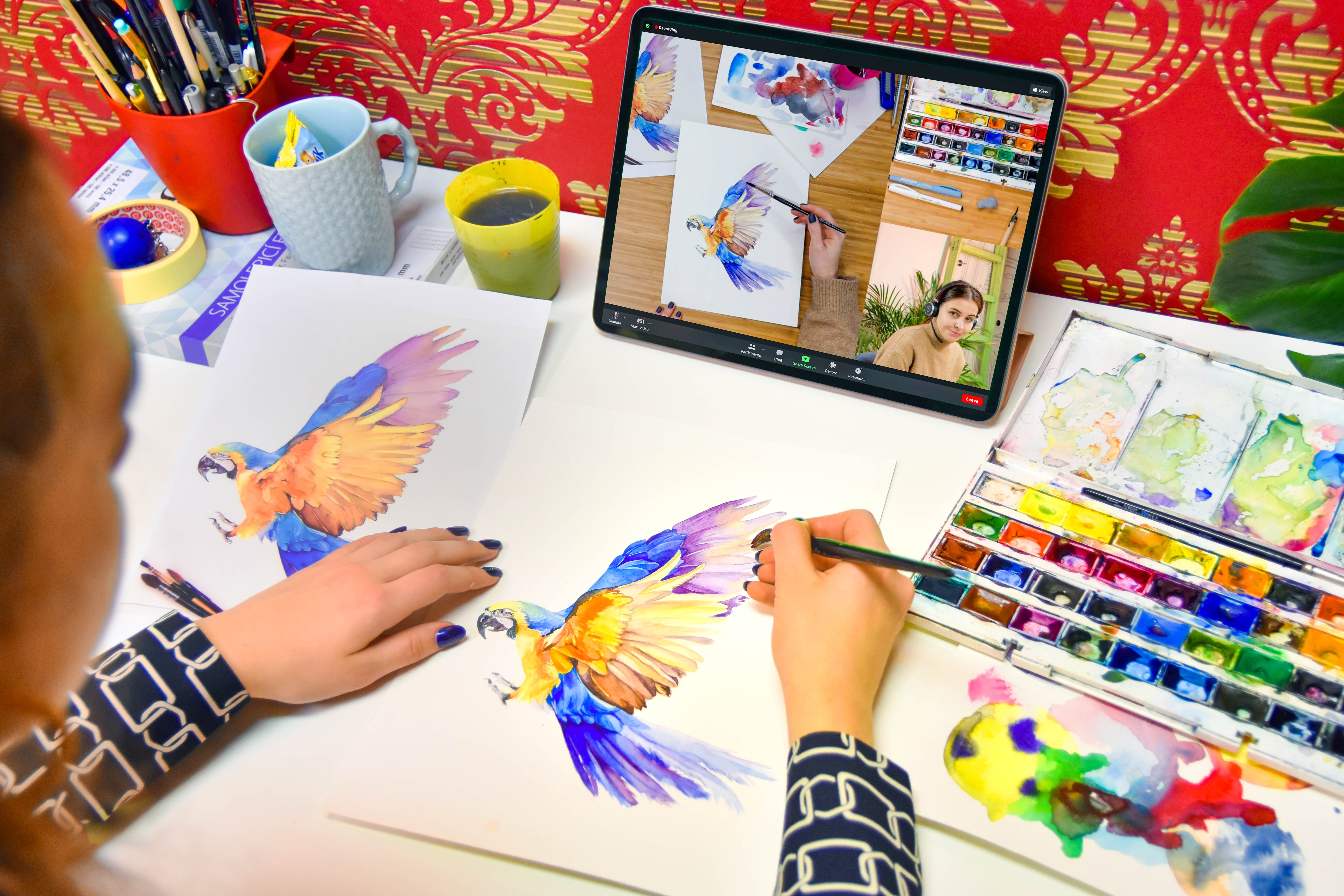 Aquarellkurse Online – Kreativ malen lernen für Anfänger